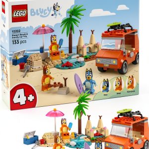 LEGO Bluey Beach Car Playset Duplo for Kids 4+-0