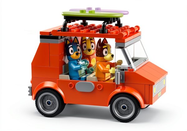 LEGO Bluey Beach Car Playset Duplo for Kids 4+-4