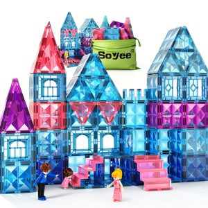 Soyee Magnetic Building Tiles ABS Ice Set for Kids-0